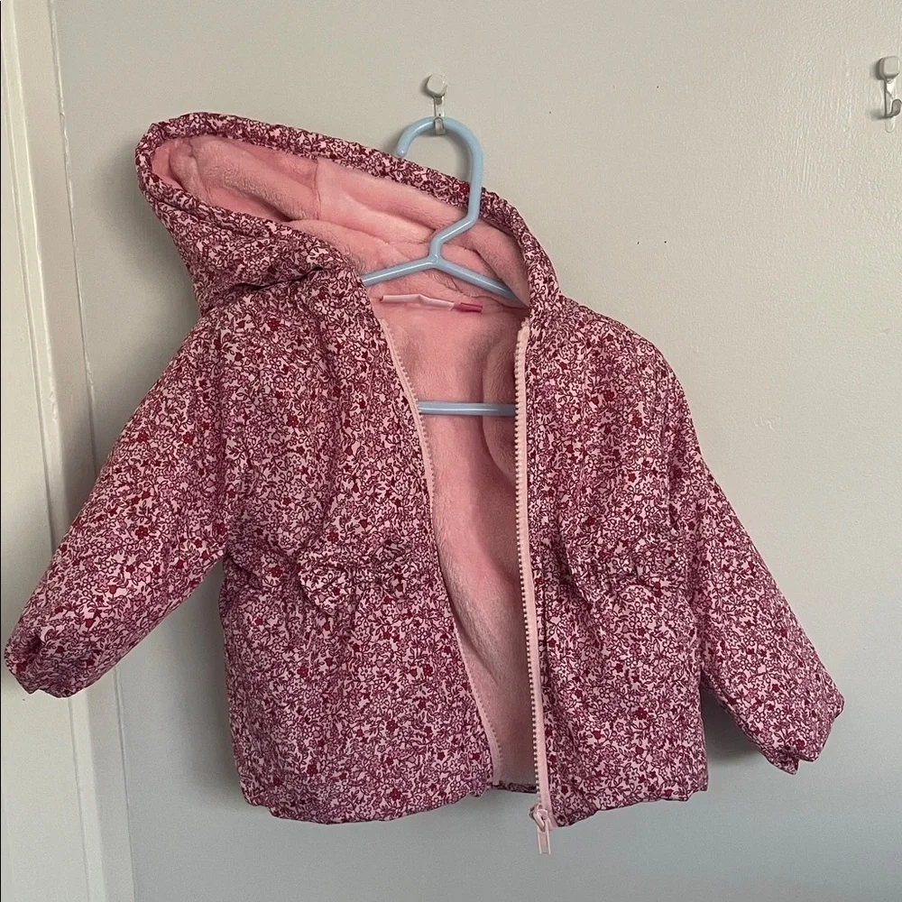 Penelope Mack Pink Floral Kids Jacket 12-18months